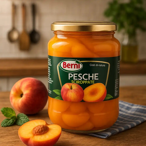 Berni pesche sciroppate - pesche,