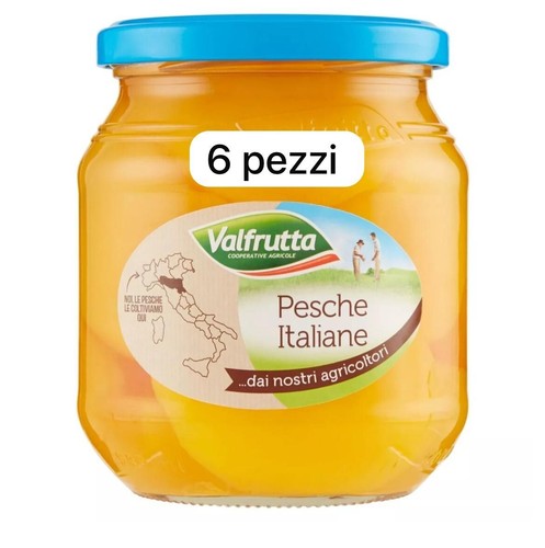 Pezzi valfrutta pesche - pezzi,