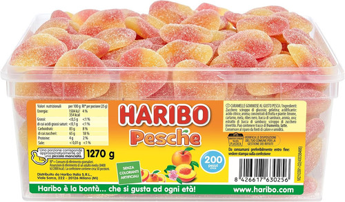 Pesche caramelle gommose - pesche,,